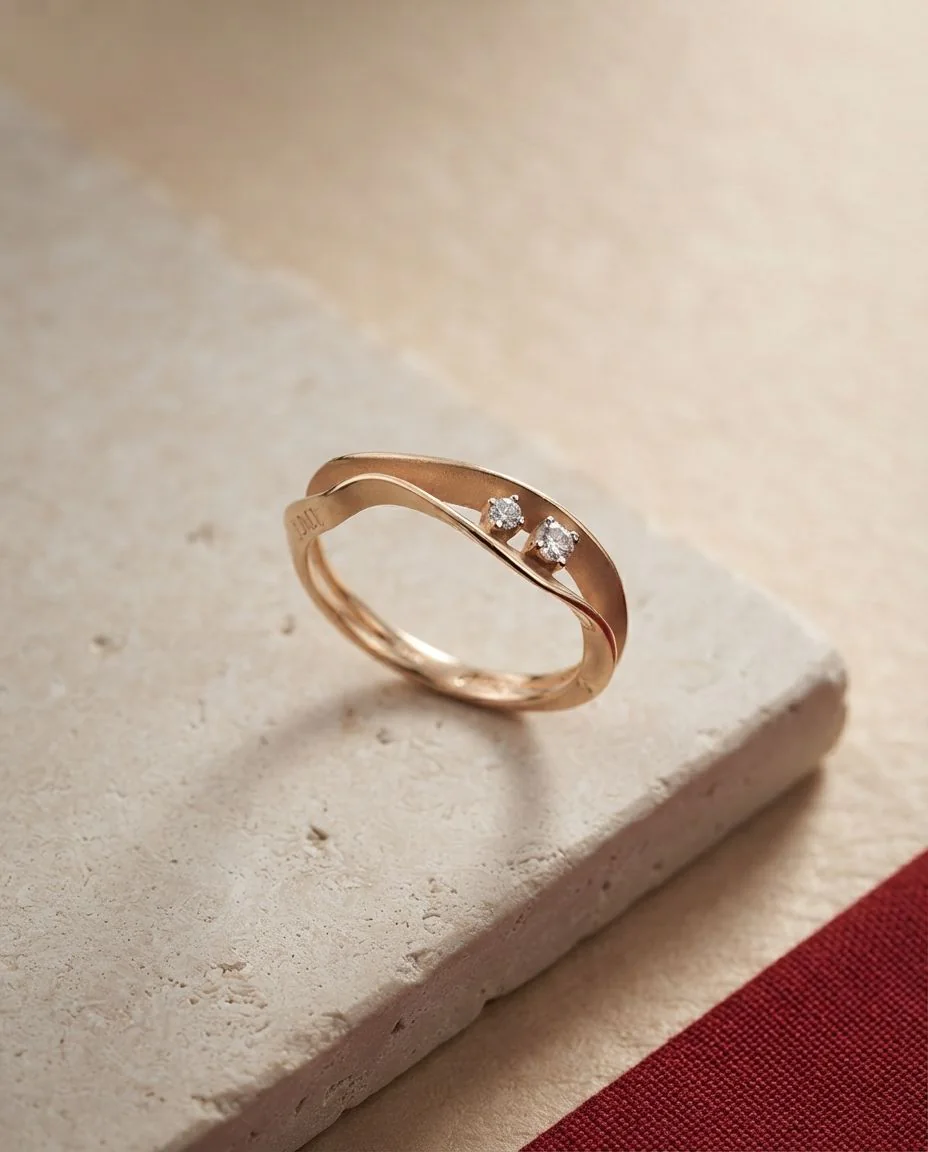 Ring Dune · drapiert