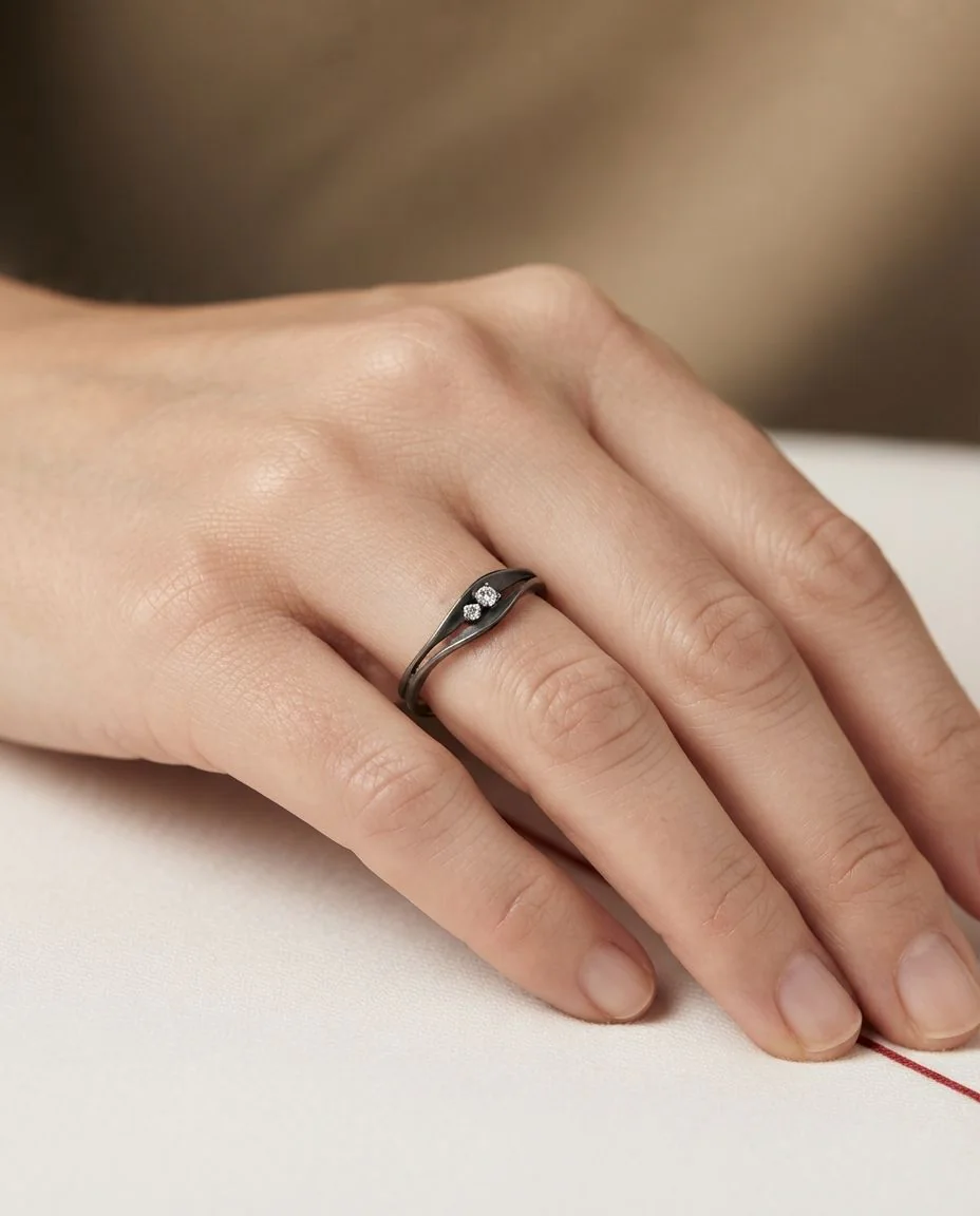 Ring Dune · getragen