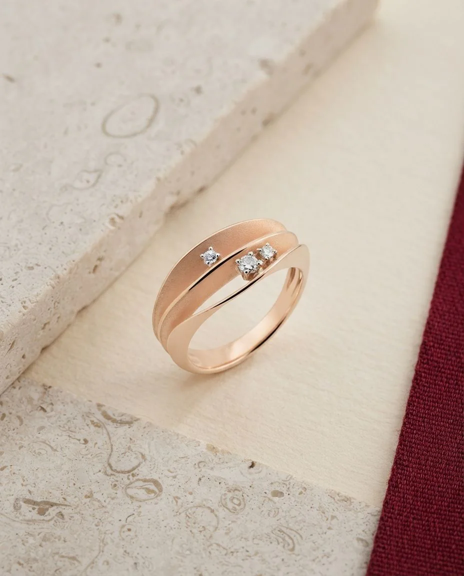 Ring Dune Chic · drapiert