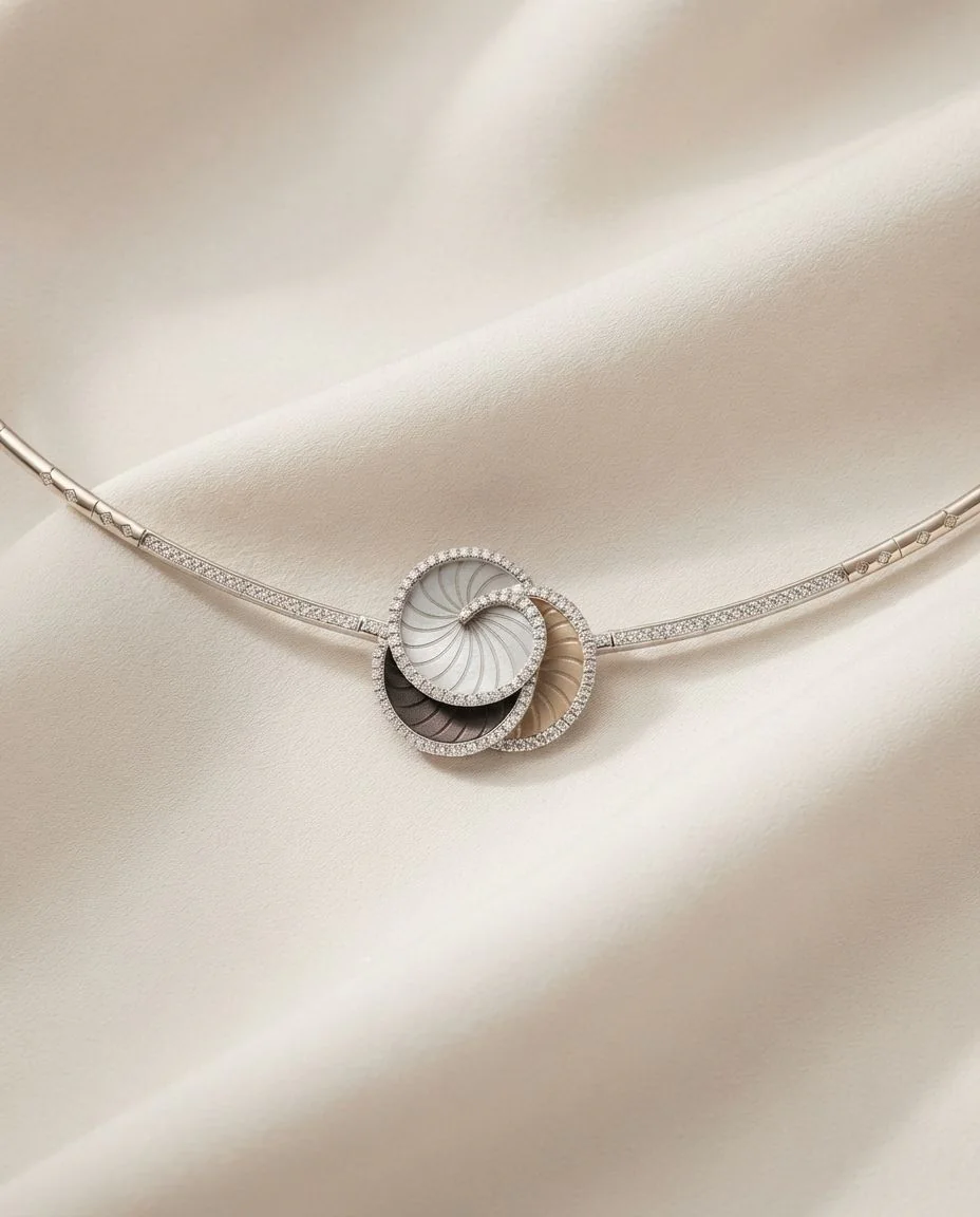 Collier Hypnose · drapiert