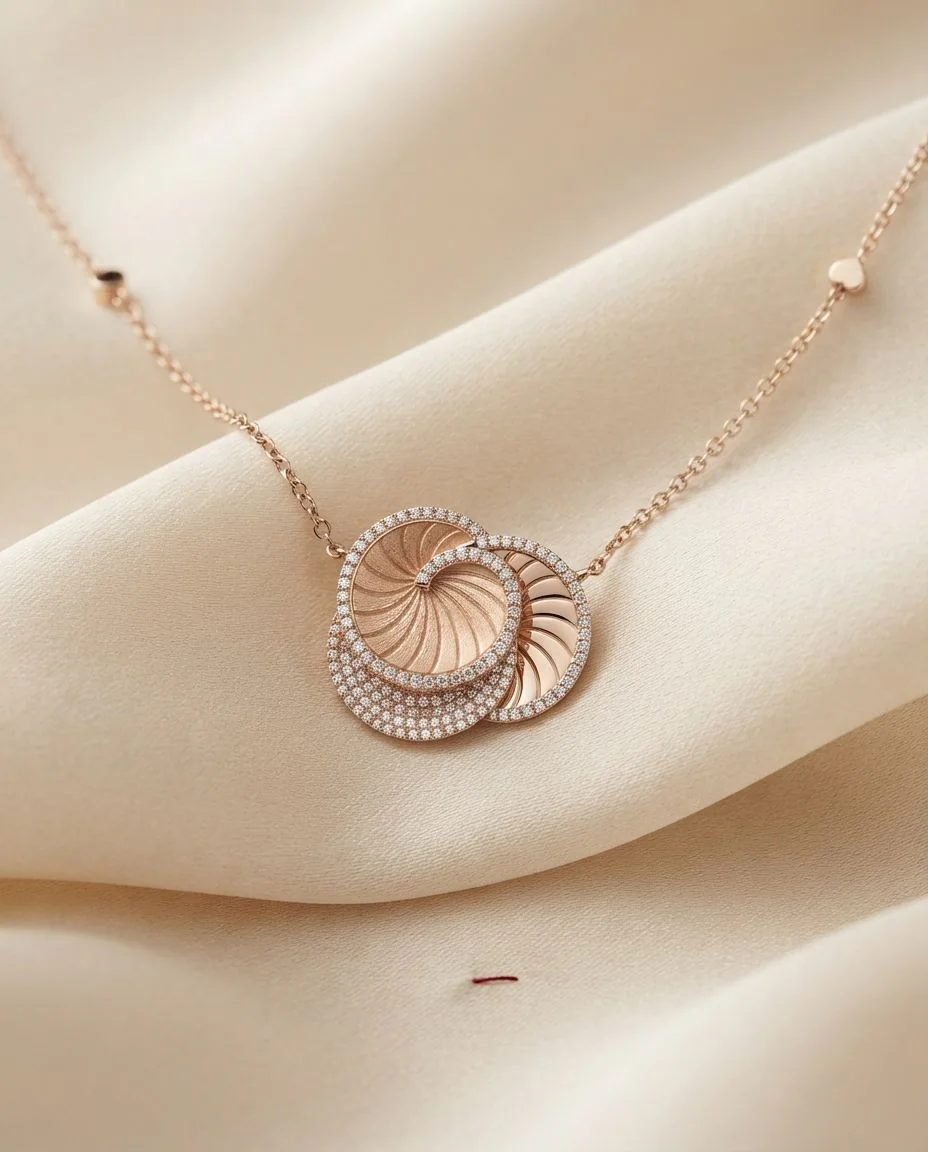 Collier Hypnose Galaxy · drapiert