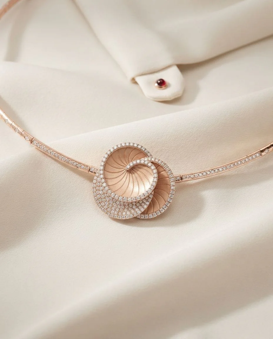 Collier Hypnose Galaxy · drapiert