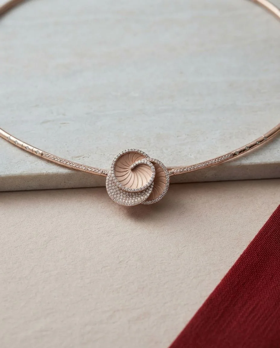 Collier Hypnose Galaxy · drapiert
