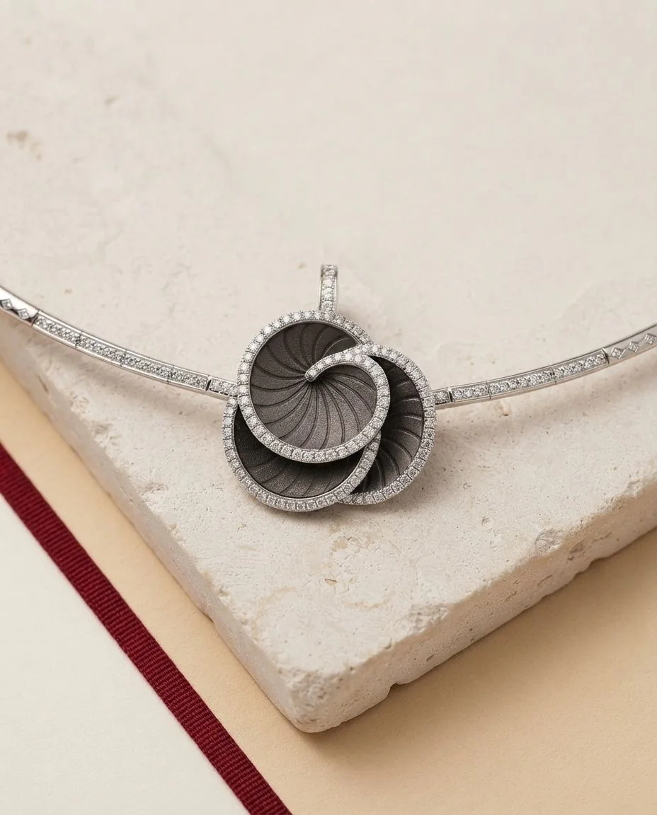 Collier Hypnose · drapiert