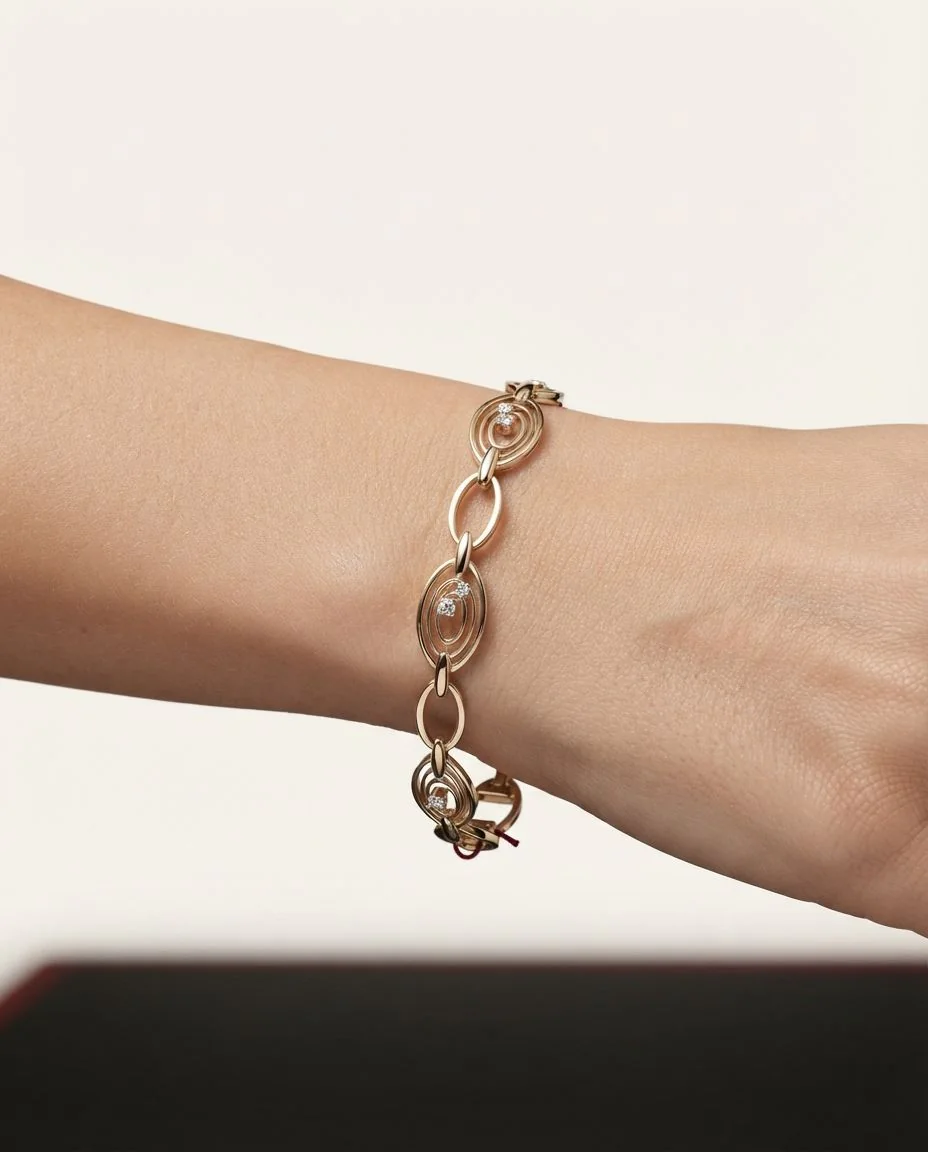 Armband Dune Chic · getragen