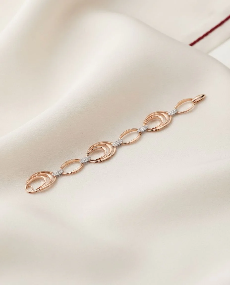 Armband Dune Chic Pavé · drapiert