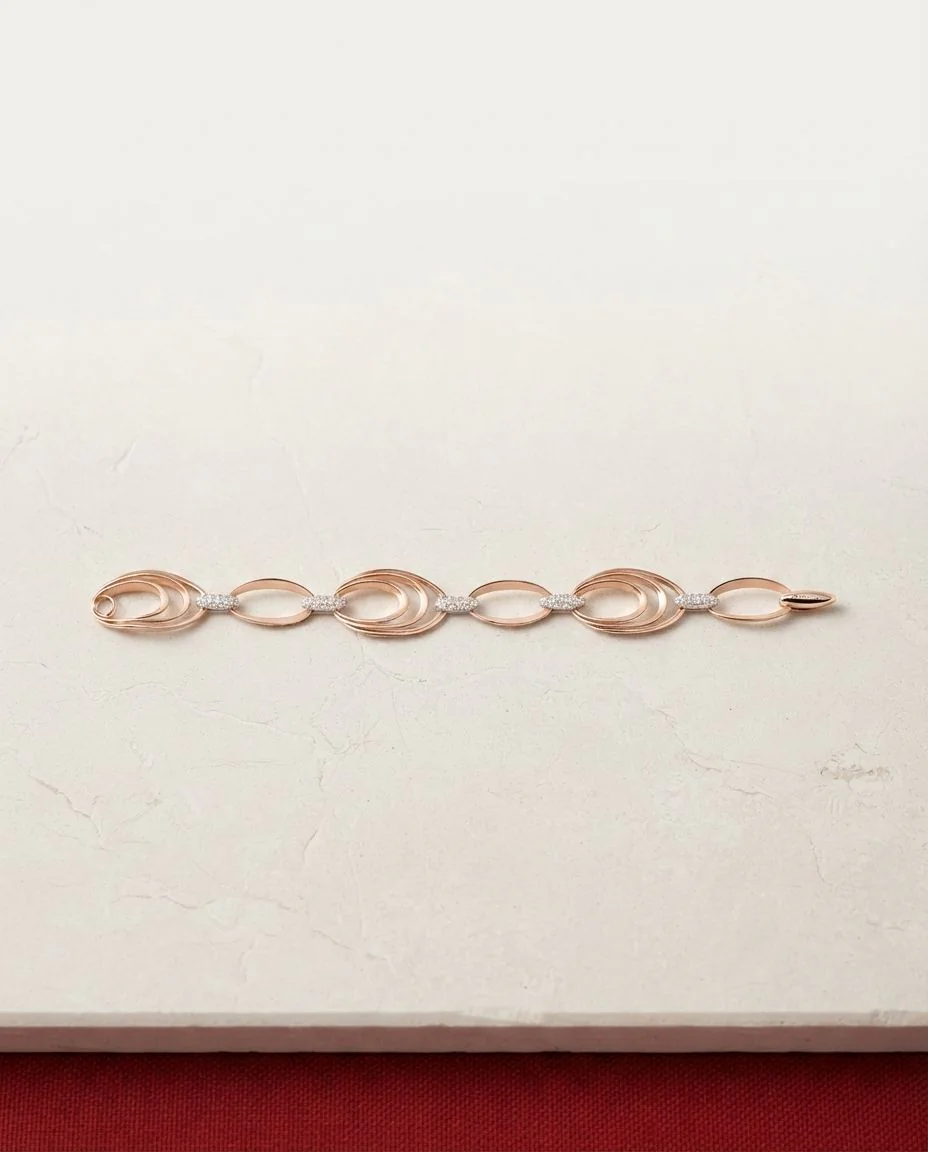 Armband Dune Chic Pavé · drapiert
