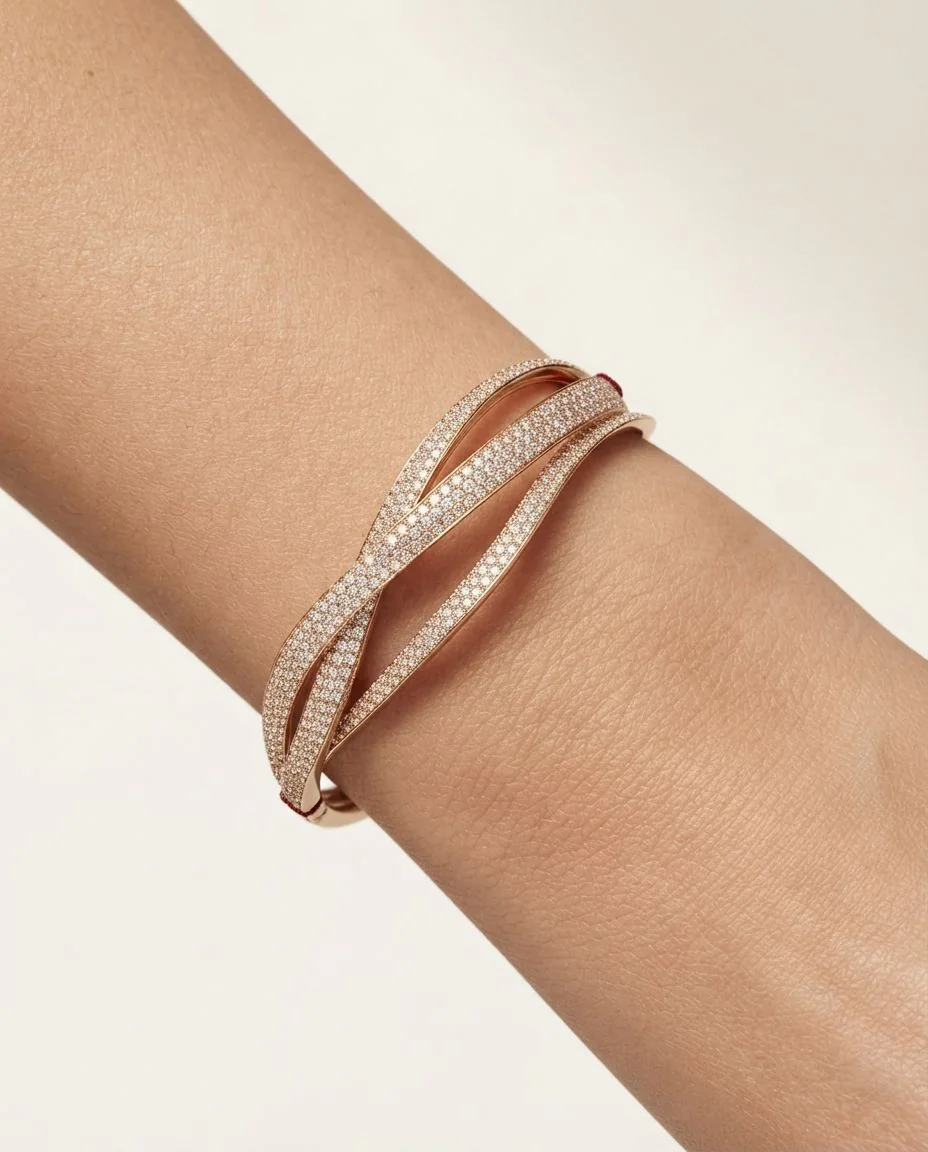 Armband Firenze Pavé · getragen
