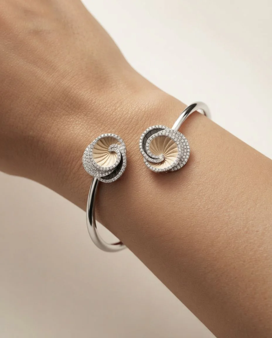 Armband Hypnose Galaxy · getragen