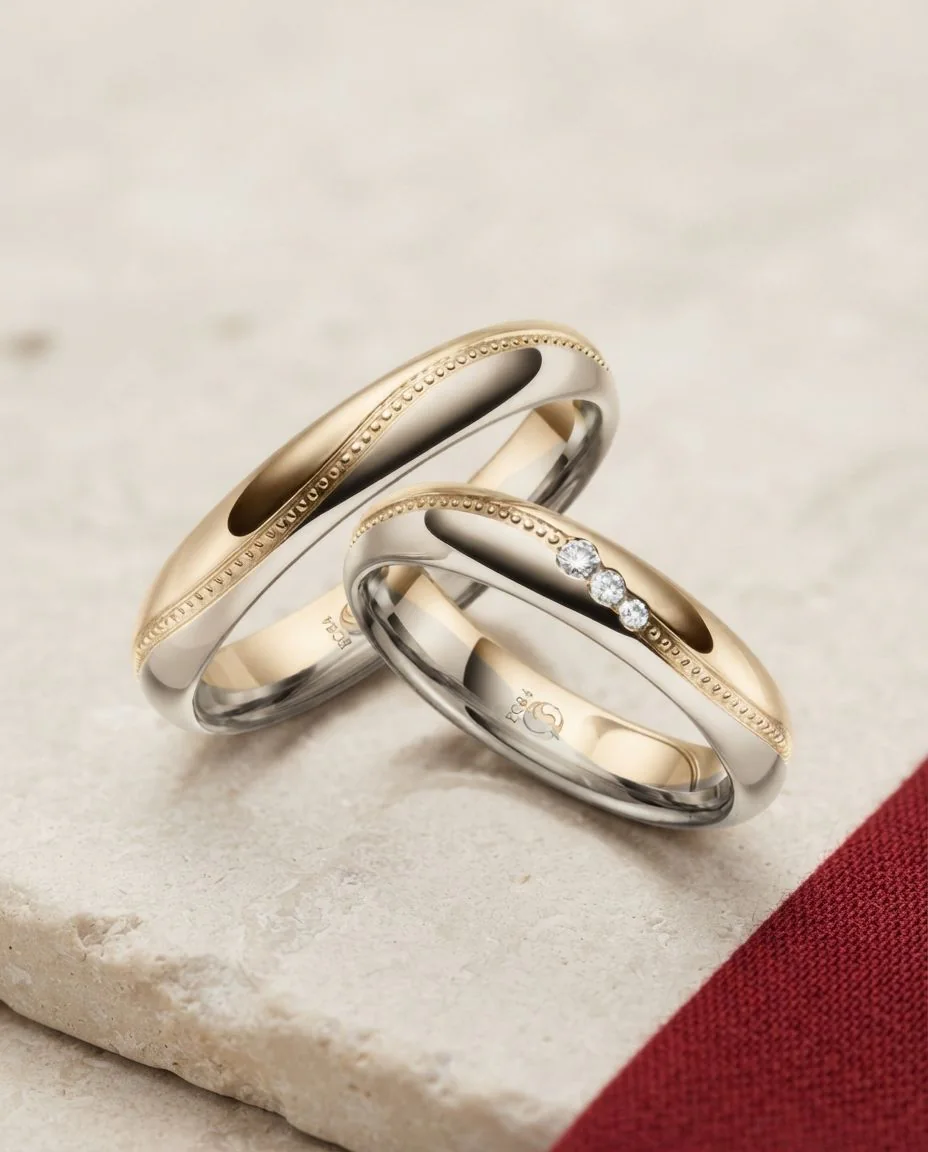 Trauringe · RU-1626-11 · Gelbgold 585/- · drapiert