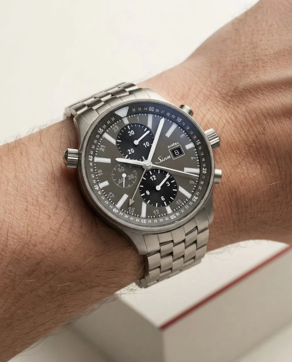 Fliegeruhr 900 DIAPAL · getragen