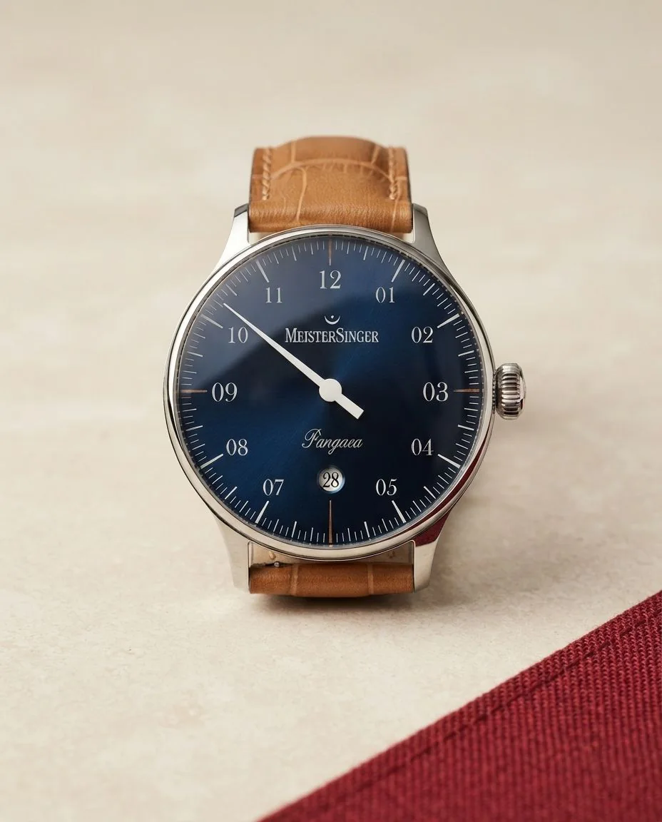 Pangaea Date Blau Dégradé · drapiert