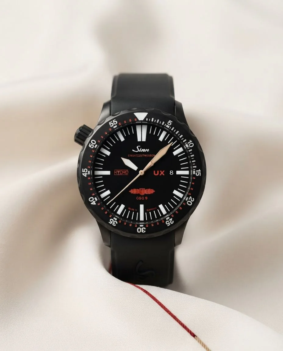 Taucheruhr UX S GSG 9 (EZM 2B) · drapiert