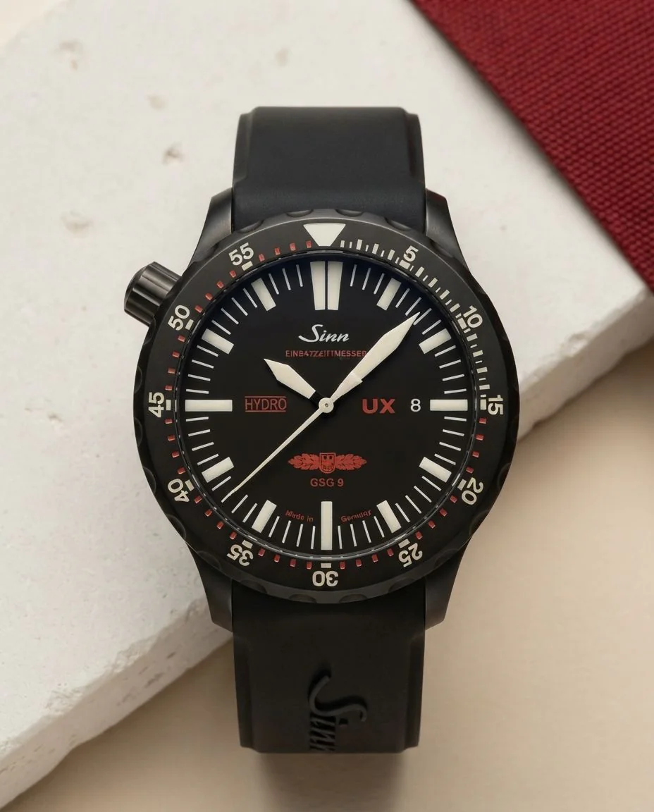 Taucheruhr UX S GSG 9 (EZM 2B) · drapiert