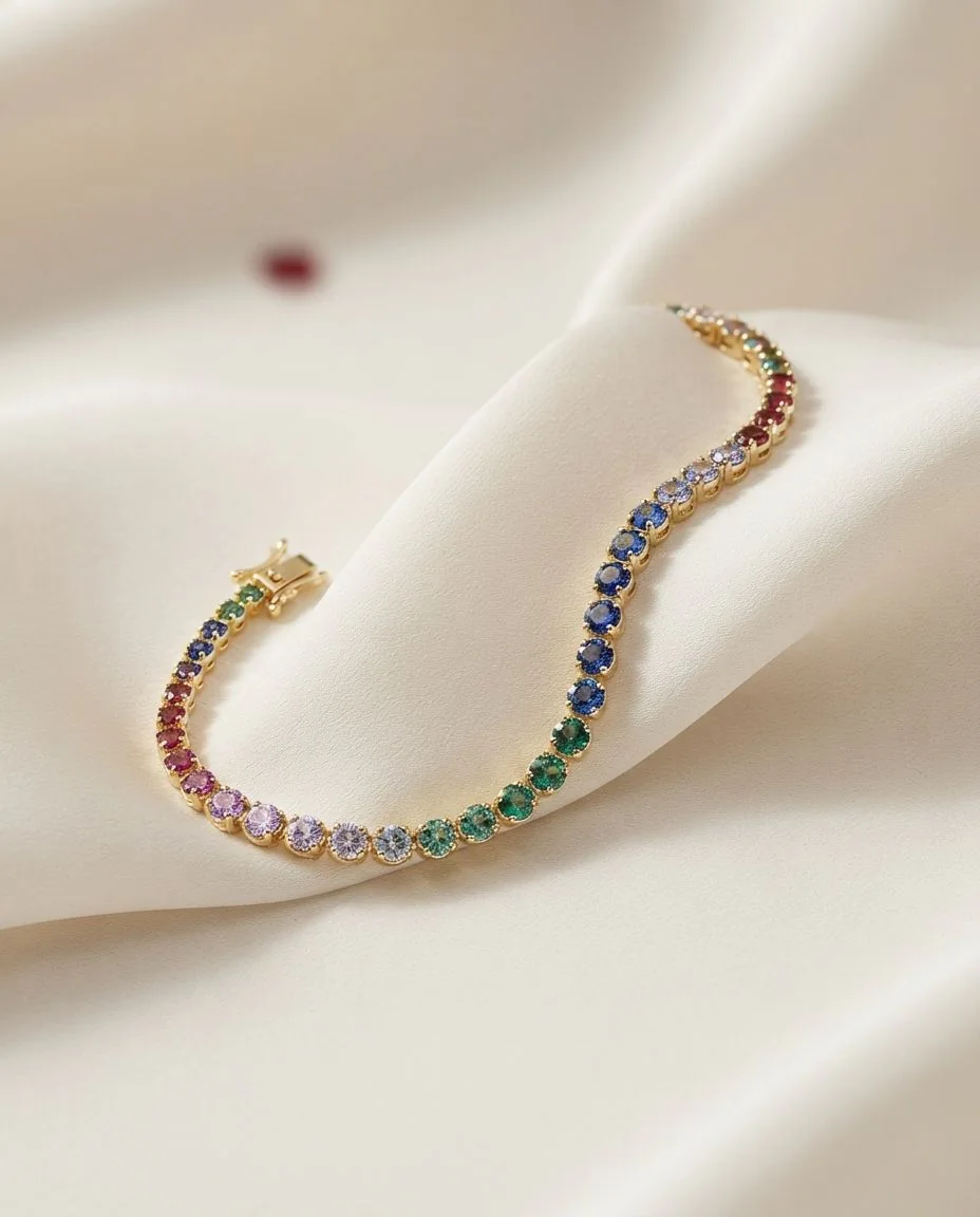Armband 18 Karat Gelbgold · drapiert