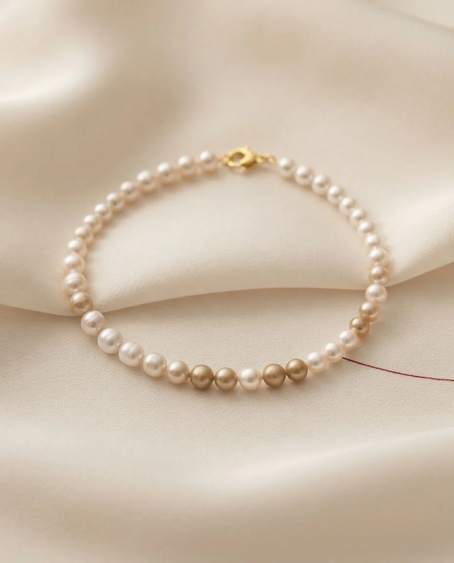 Armband 18 Karat Gelbgold · drapiert
