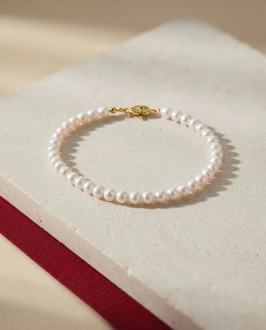 Armband 18 Karat Gelbgold · drapiert