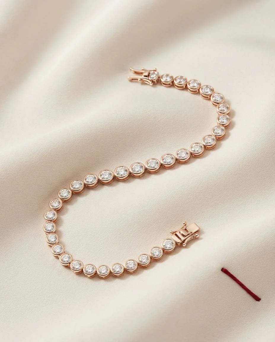 Armband 18 Karat Gelbgold · drapiert