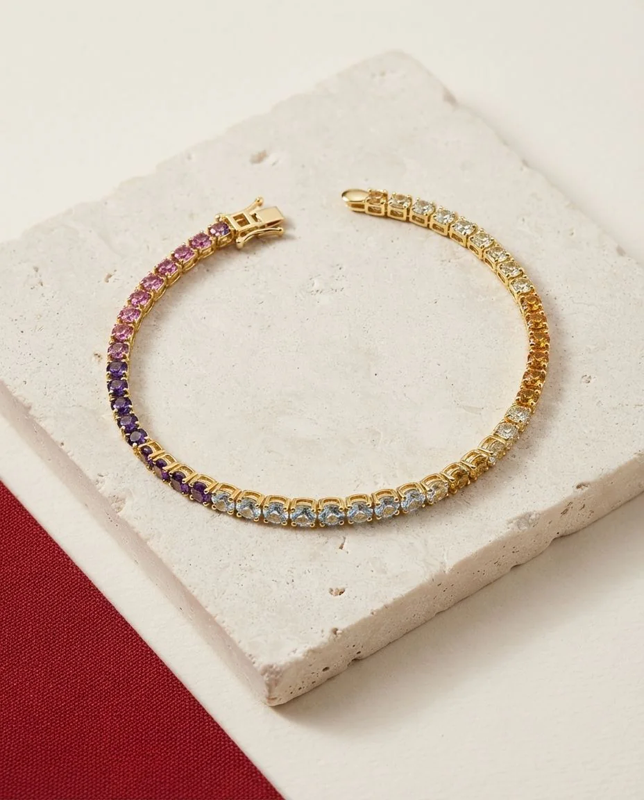 Armband 18 Karat Gelbgold · drapiert