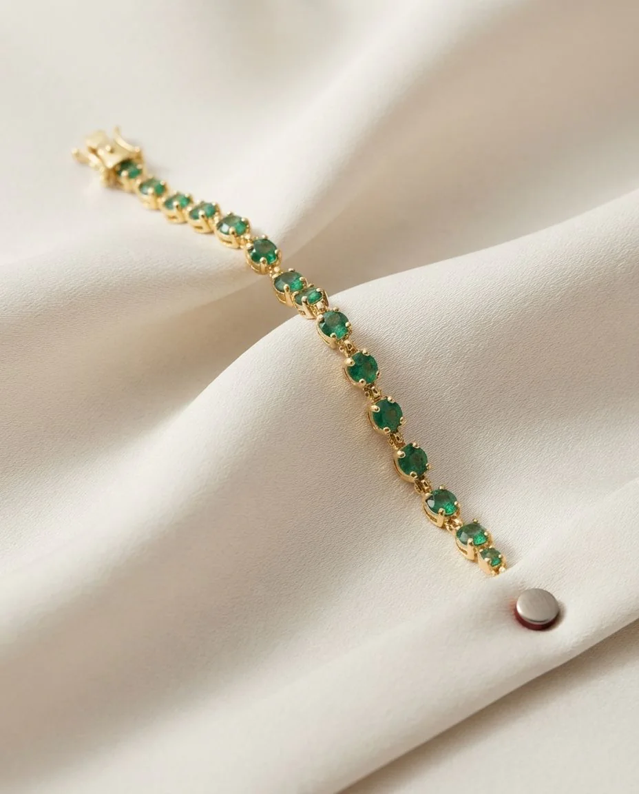 Armband 18 Karat Gelbgold · drapiert
