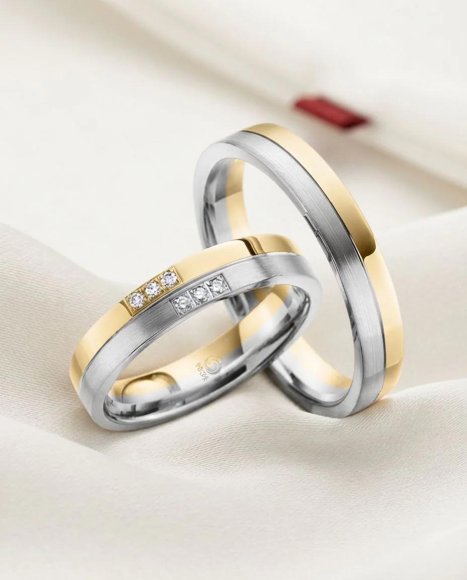 Trauringe · RU-1085-7 · Gelbgold 585/- · drapiert