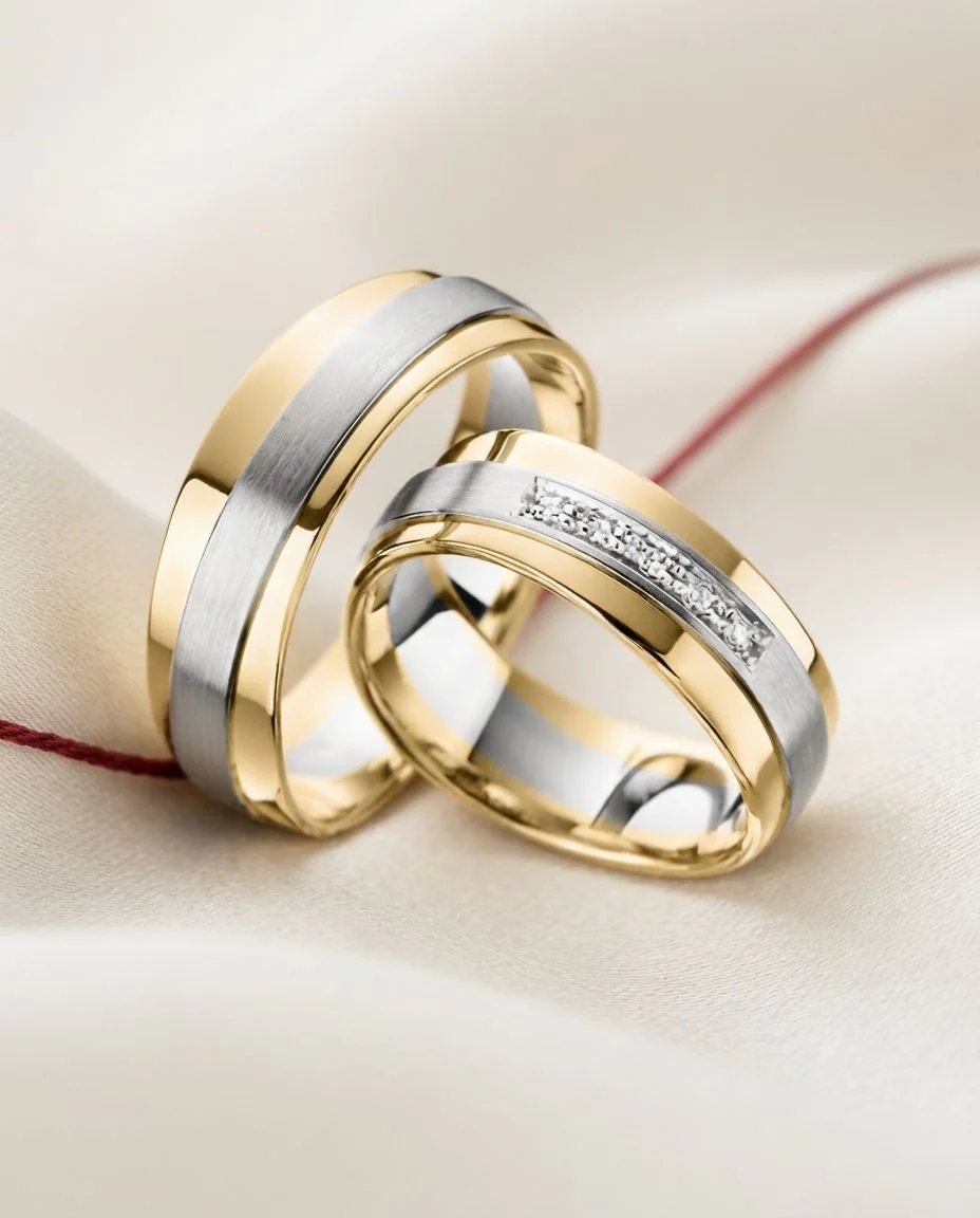 Trauringe · RU-1461-9 · Gelbgold 585/- · drapiert