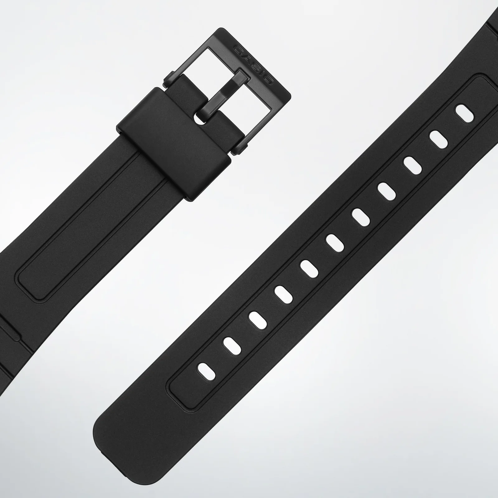 Schwarzes Resin-Armband der digitalen Armbanduhr F-B100W-1AEF von CASIO