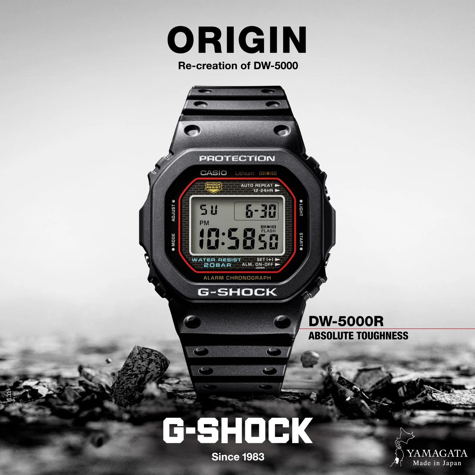 Casio DW-5000R-1A – Ansicht 2