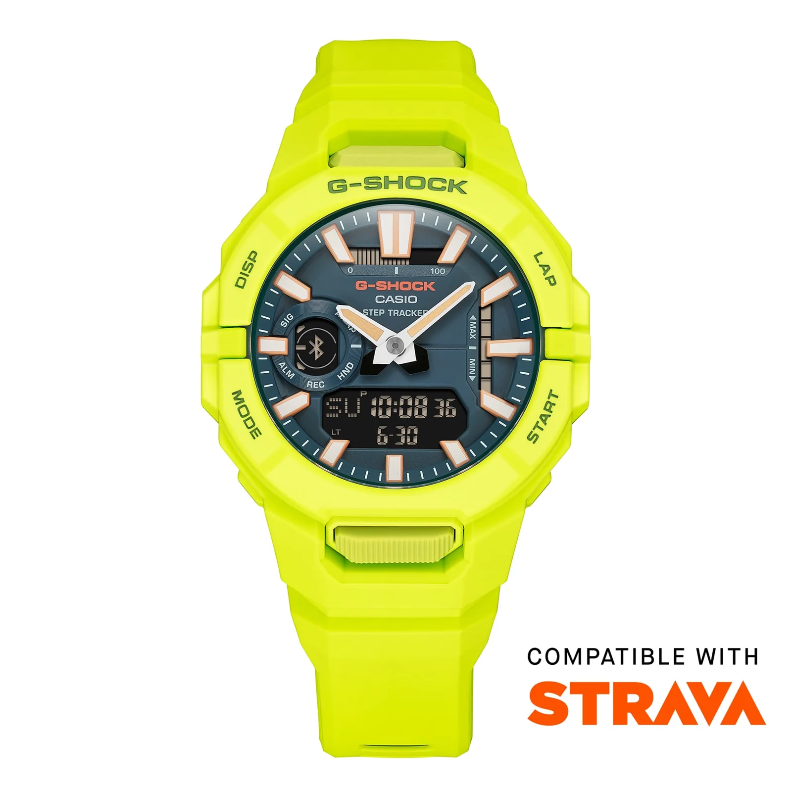 Die Armbanduhr GBA-950-9A3ER von G-SHOCK ist mit STRAVA kompatibel