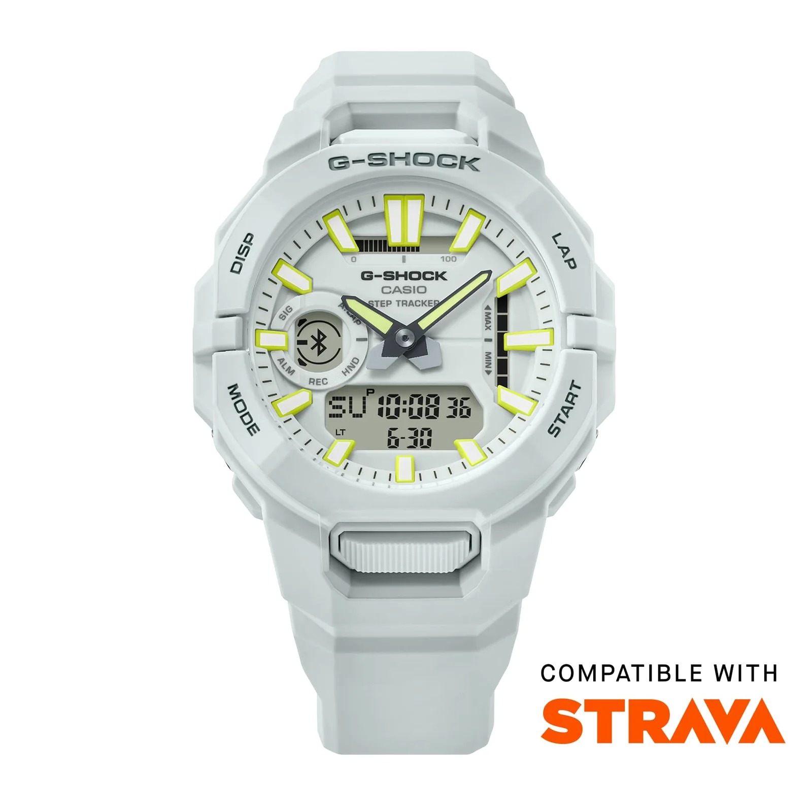 Frontansicht der GBA-950-7AER mit STRAVA Logo in der rechten unteren Bildecke