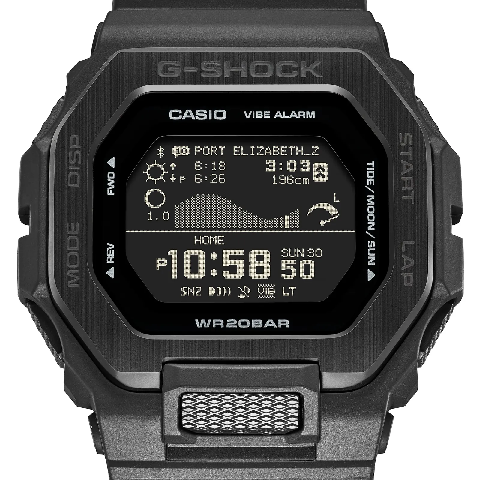 Nahaufnahme des Digitaldisplays der GBX-100NS-1