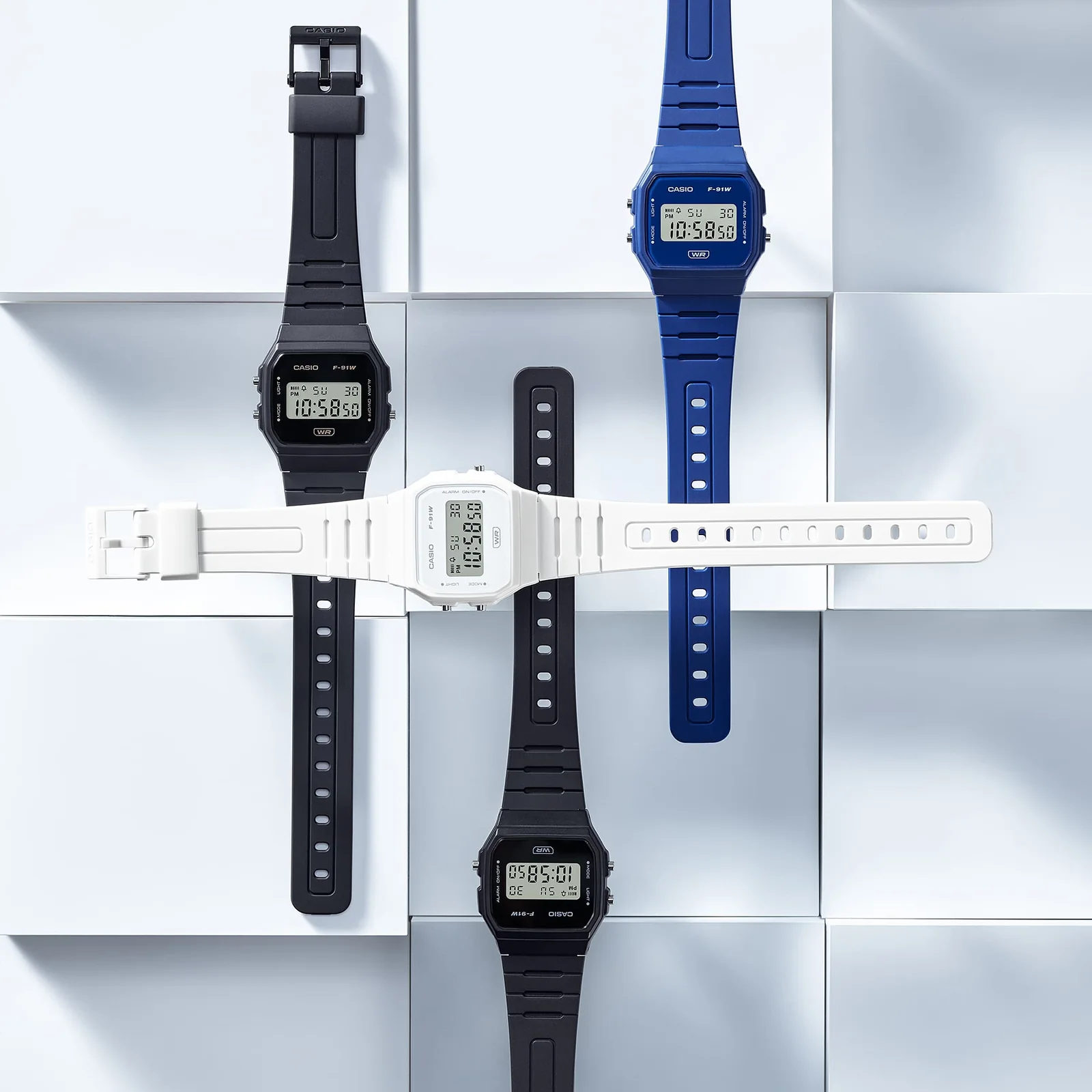 Casio F-91WB-1A – Ansicht 2