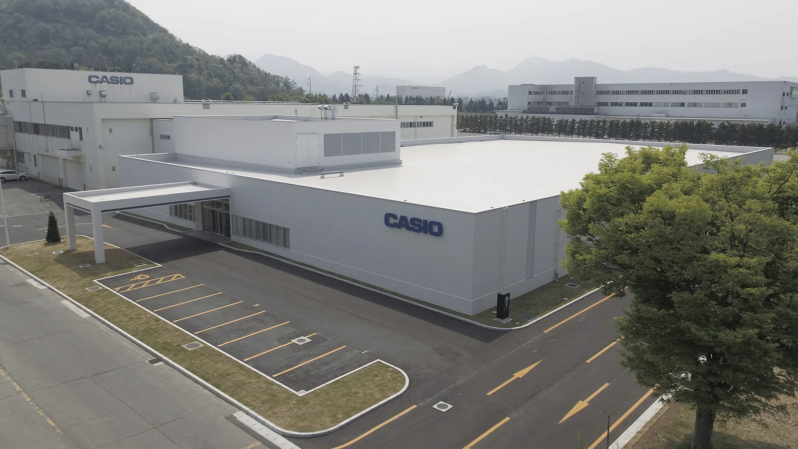 Ansicht der Manufaktur in Japan