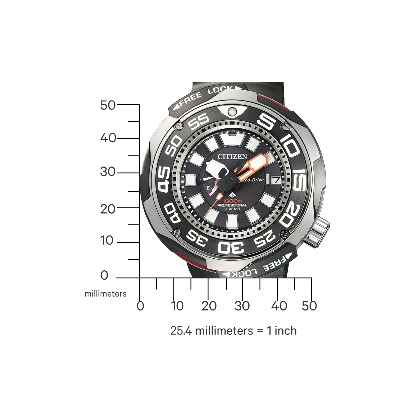 Citizen Promaster Professional Diver 1000 BN7020-09E – Ansicht 3