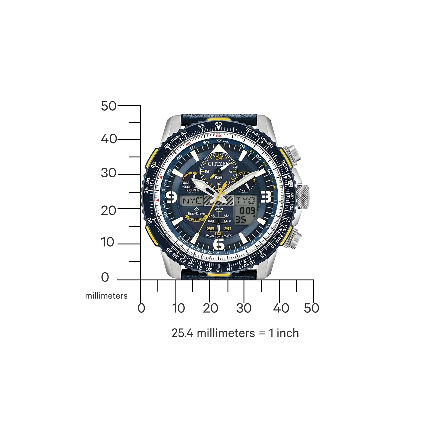 Citizen Promaster Skyhawk "Blue Angel" JY8078-01L – Ansicht 3