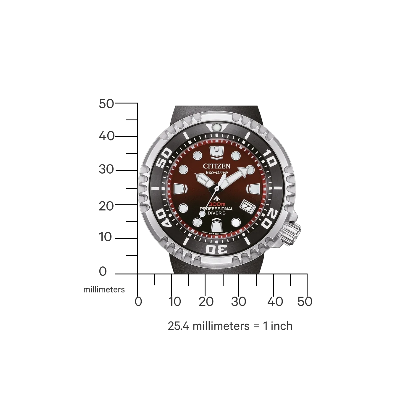 Citizen Prof. Diver 300 BN1024-01Z – Ansicht 4