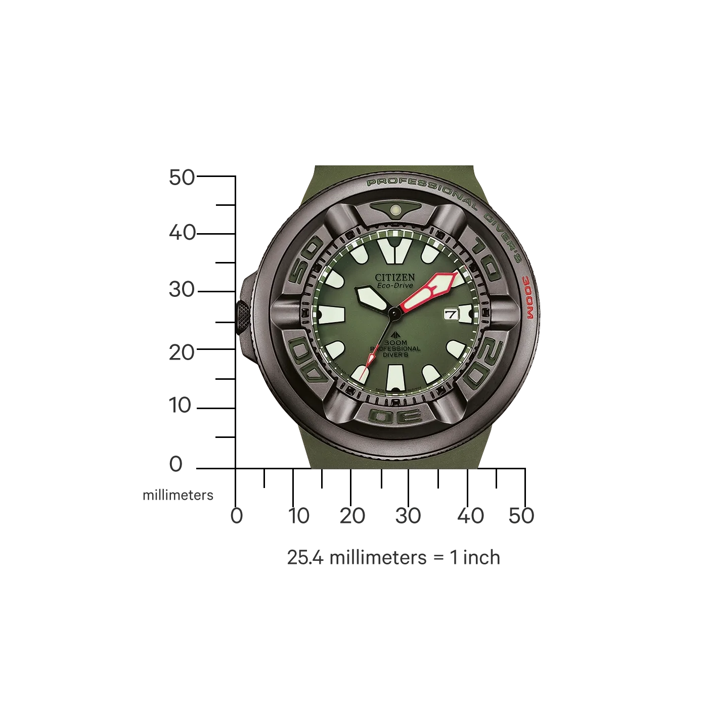 Citizen Promaster Professional Diver 300 BJ8057-17X – Ansicht 4