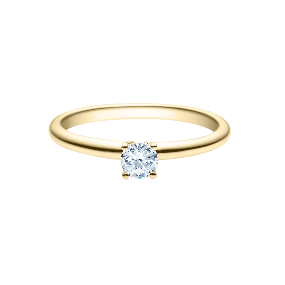 Rubin Verlobungsring 18018 Gelbgold 585