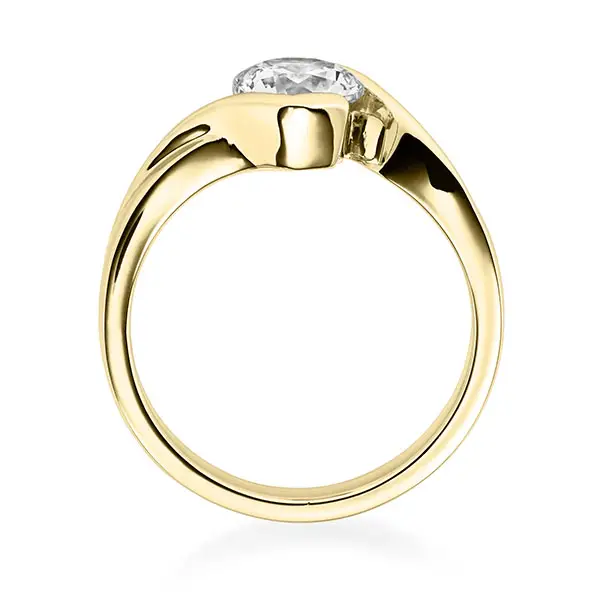 Rubin Verlobungsring 19013 Gelbgold 585