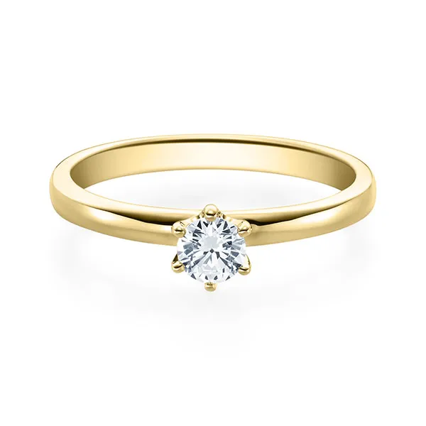 Rubin Verlobungsring 19002 Gelbgold 585