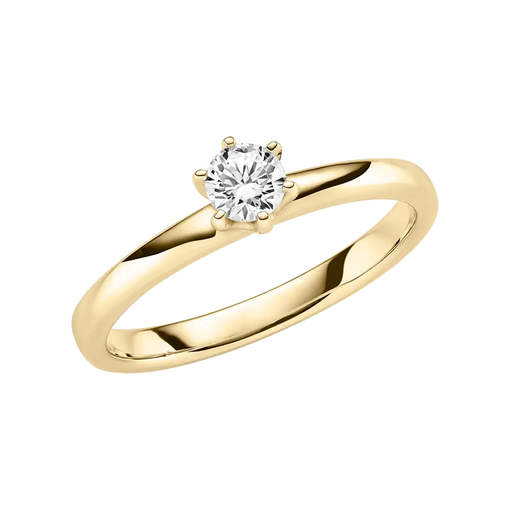 Rubin Verlobungsring 19002 Gelbgold 585