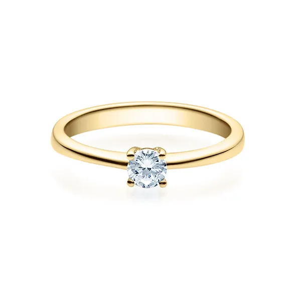 Rubin Verlobungsring 18008 Gelbgold 585