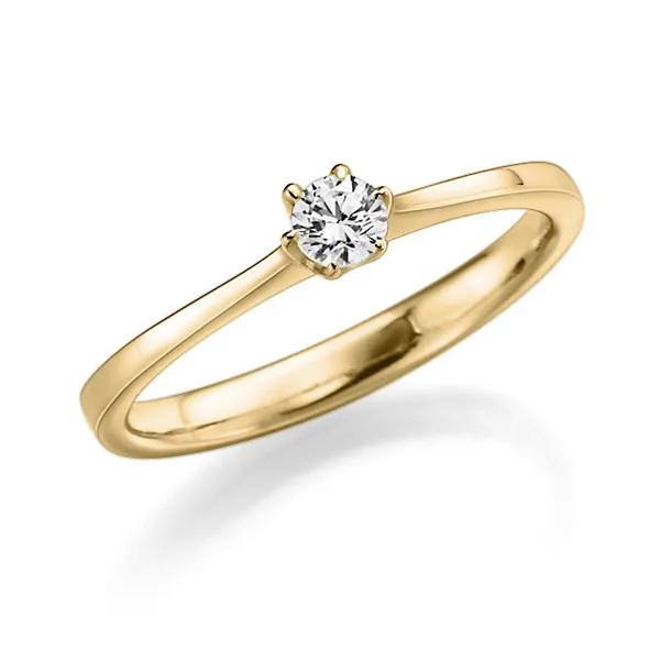 Rubin Verlobungsring 18016 Gelbgold 585