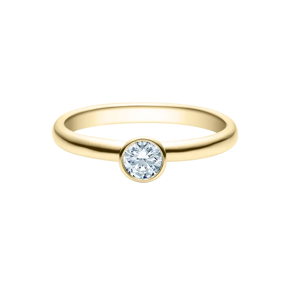 Rubin Verlobungsring 18019 Gelbgold 585