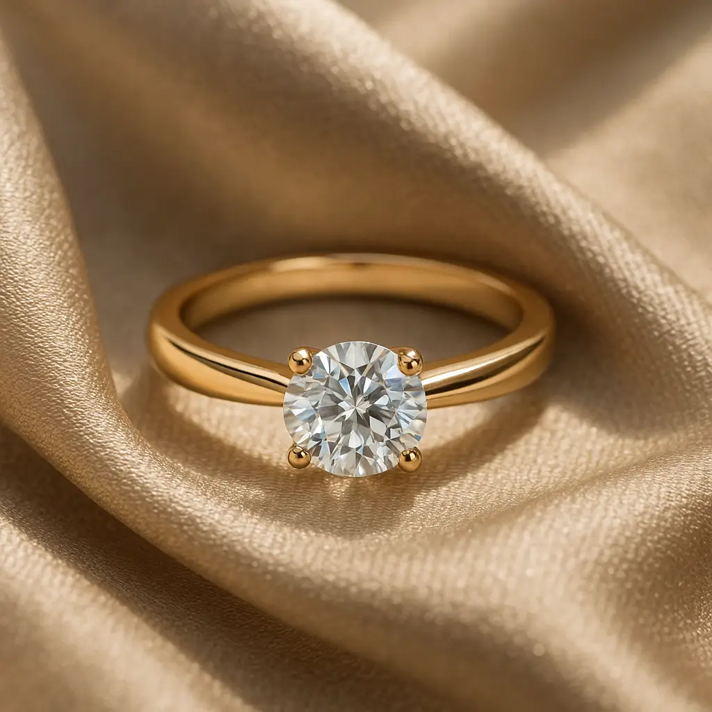 Rubin Verlobungsring 18008 Gelbgold 585