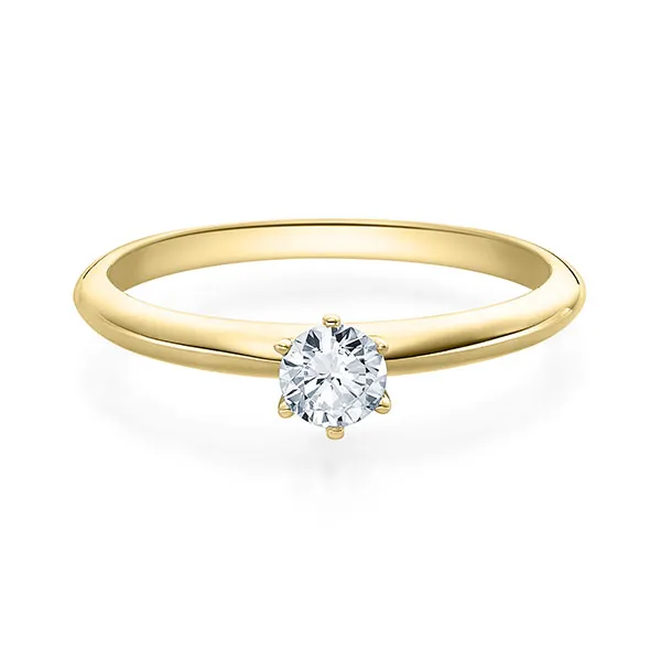 Rubin Verlobungsring 18023 Gelbgold 585