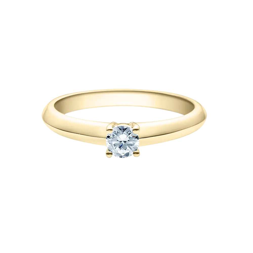 Rubin Verlobungsring 18004 Gelbgold 585