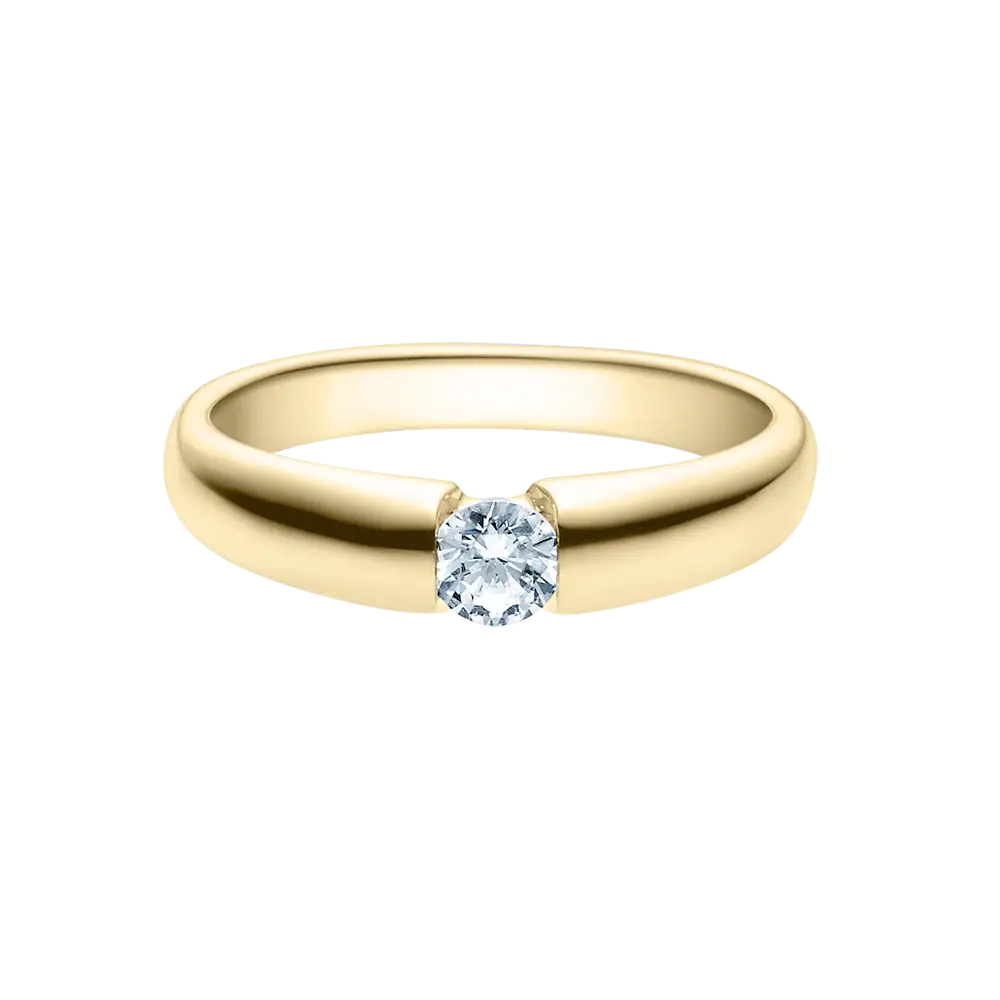 Rubin Verlobungsring 18006 Gelbgold 585