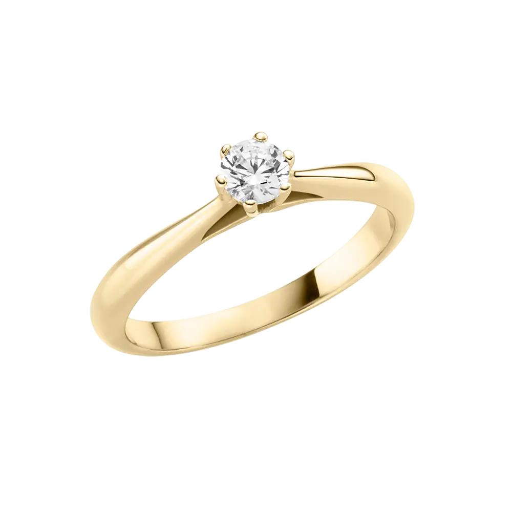 Rubin Verlobungsring 18007 Gelbgold 585