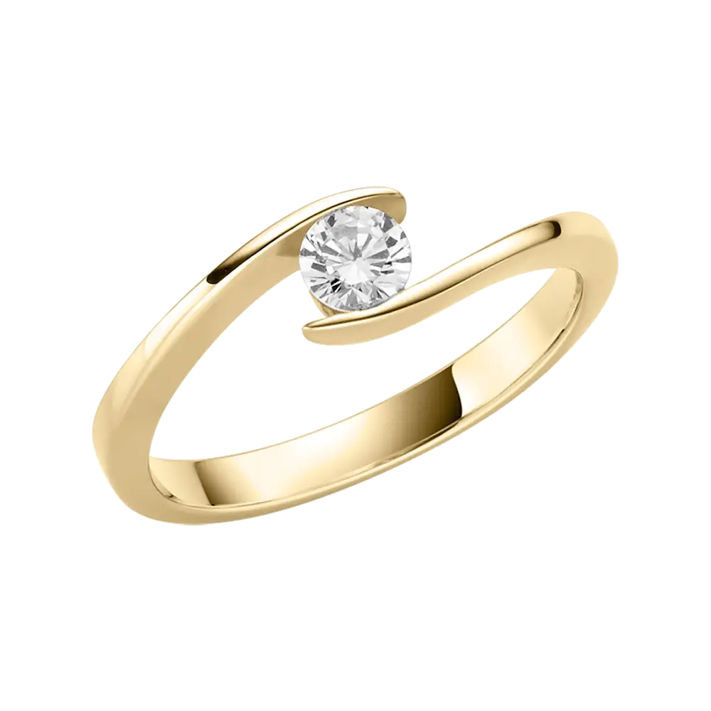 Rubin Verlobungsring 18015 Gelbgold 585